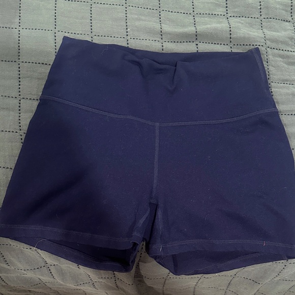 Fabletics Pants - Women's Navy Bike Shorts